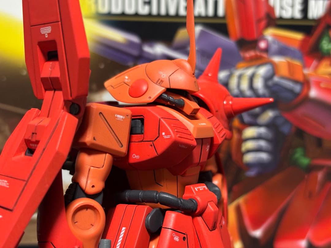 RMS-108 マラサイ hg 1/144 武器パーツ付き　塗装済み　完成品