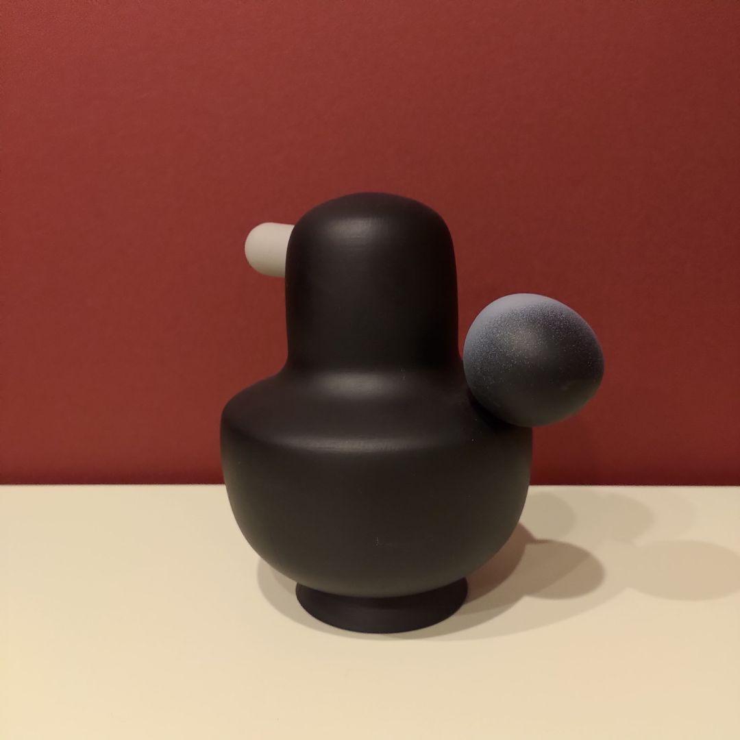 EMU　Bird#01　emu_bb 黒板こけし 万博