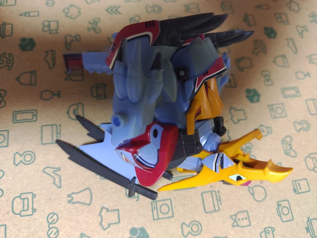 タカラ プラクション 魔神英雄伝ワタル2 ドルドラゴン　プラモデル　フィギュア