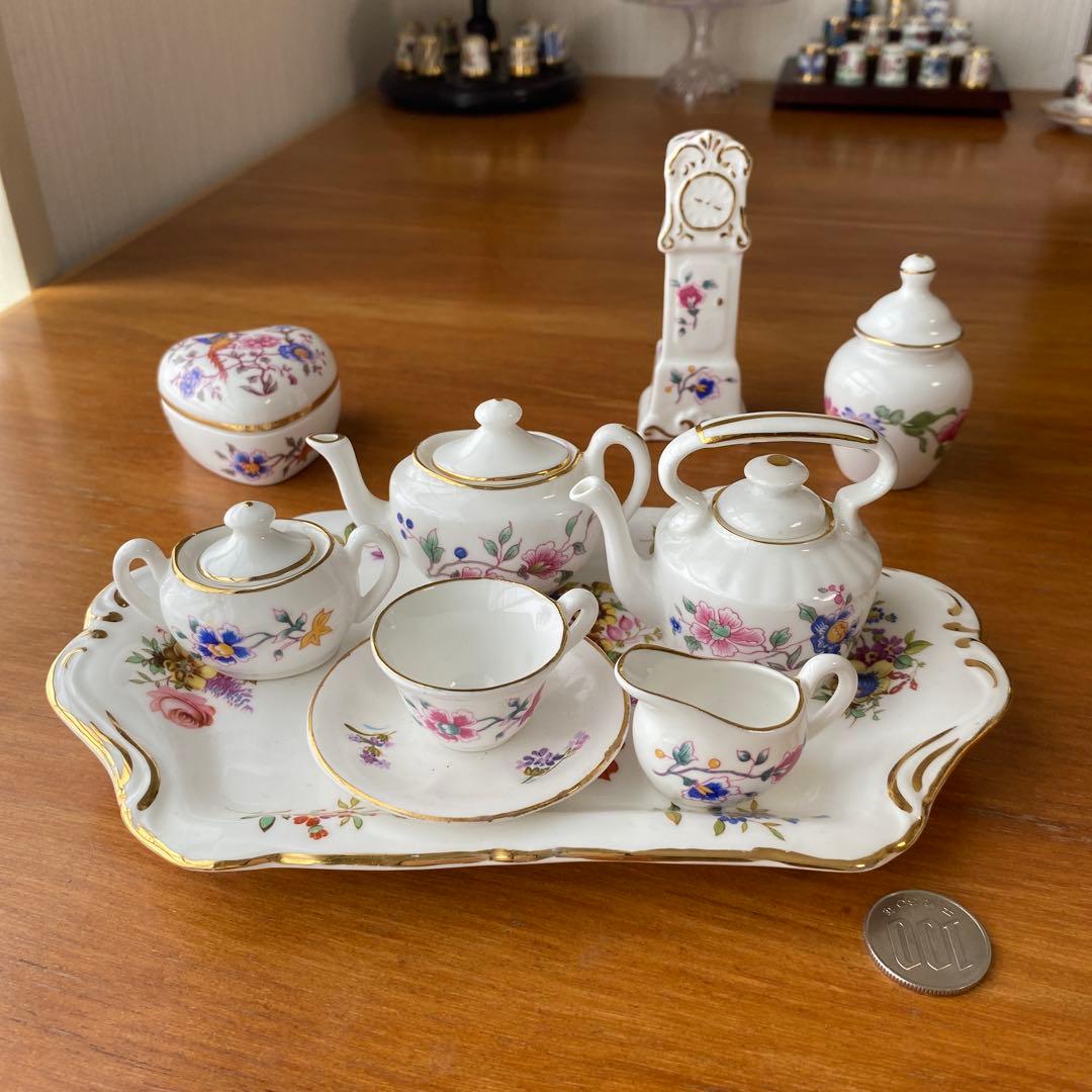 ハマースレイ バードオブパラダイス　ミニチュア　ティーセット