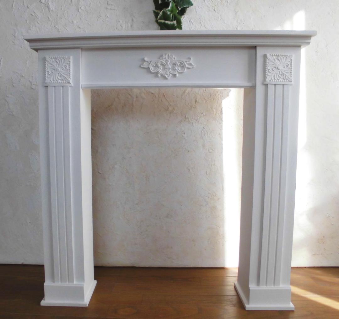 マントルピースA型 H80W80D20 送料込 組立タイプ