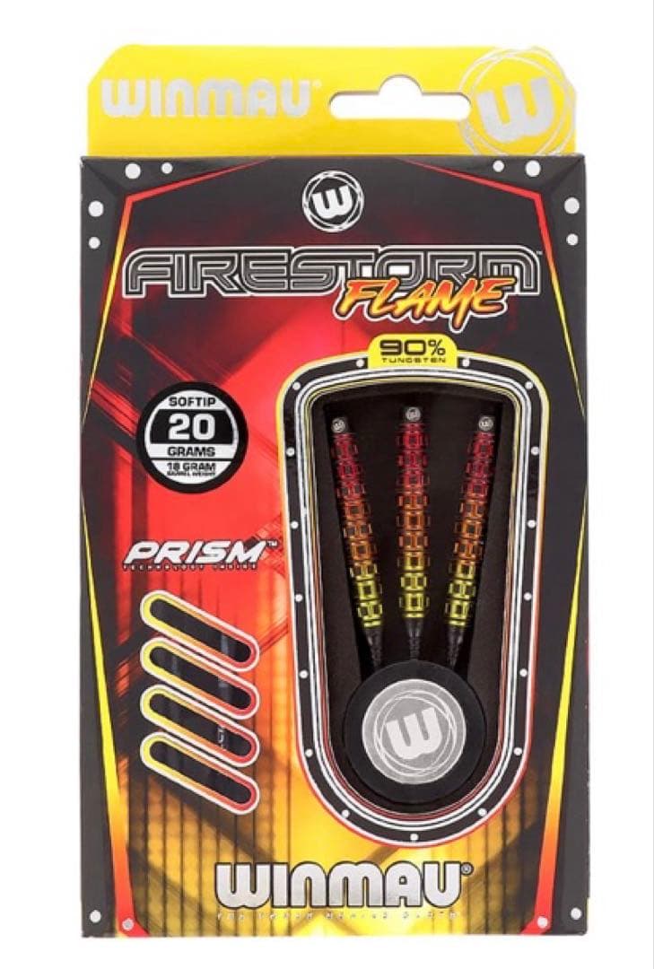 Winmau FIRESTORM FLAME ソフトダーツセット