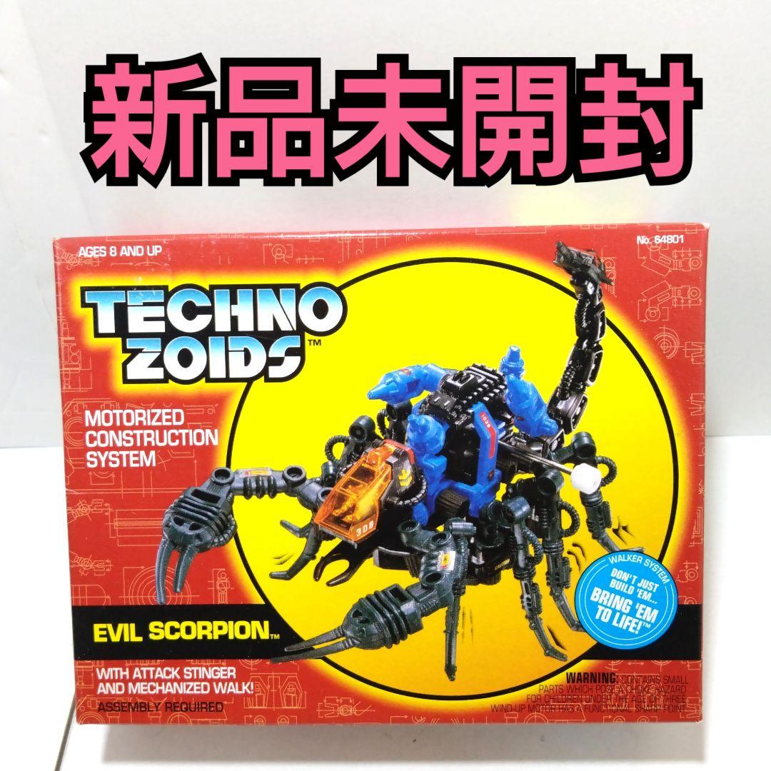 新品未開封 テクノゾイド ZOIDS Evil Scorpion 海外版 当時物