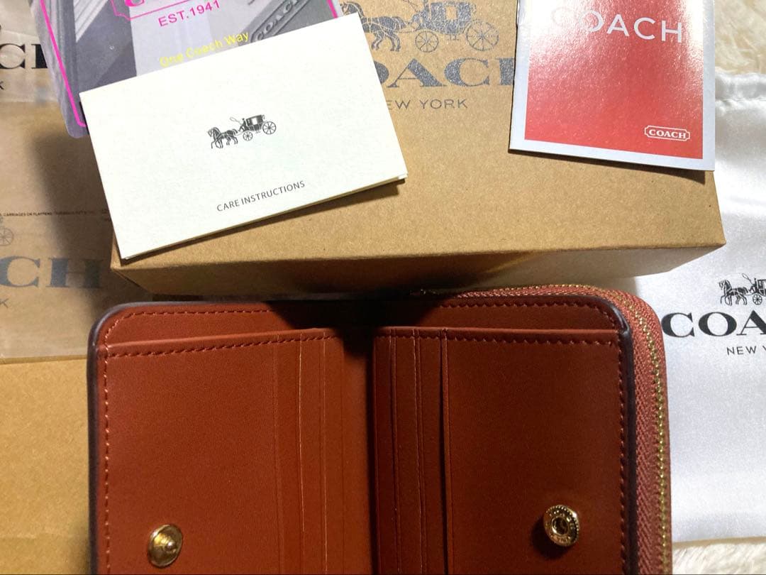 人気商品 COACH X PEANUTS ビルフォールド ウォレット ブラウン