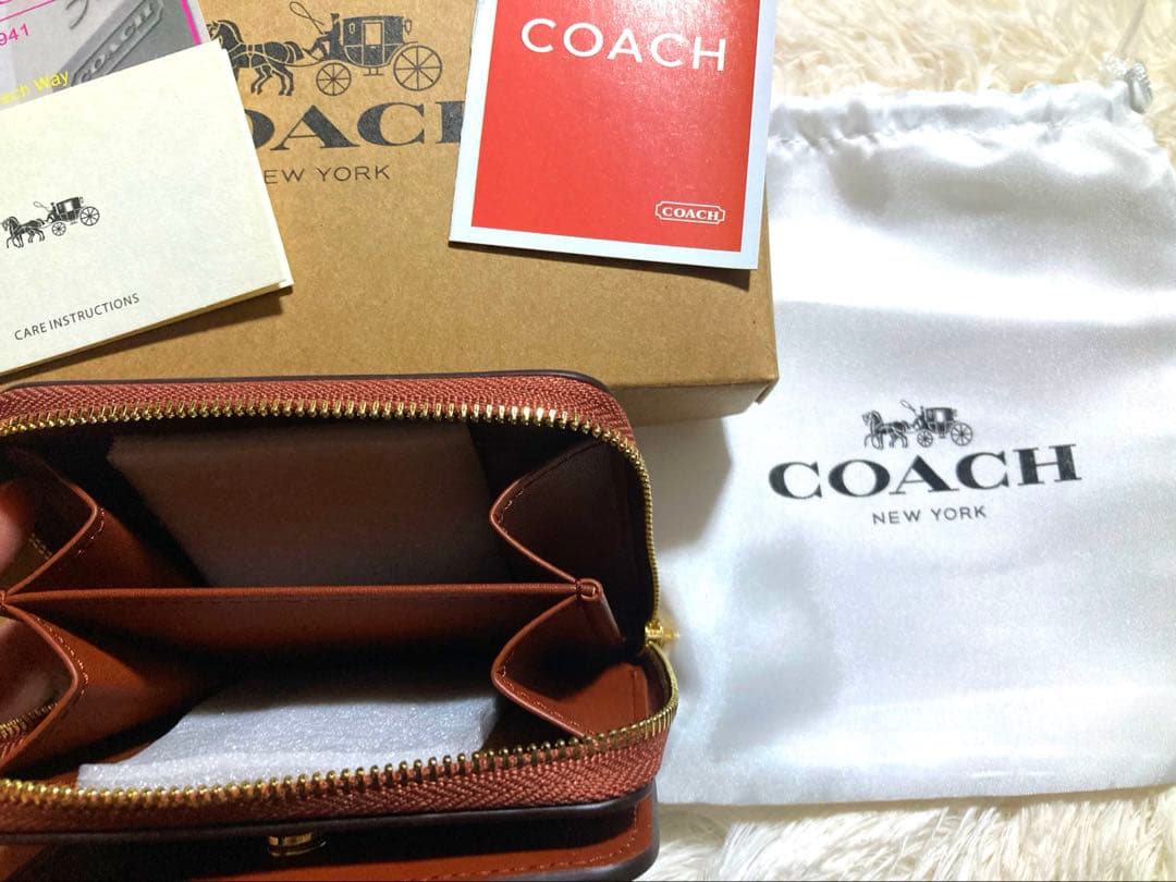 人気商品 COACH X PEANUTS ビルフォールド ウォレット ブラウン