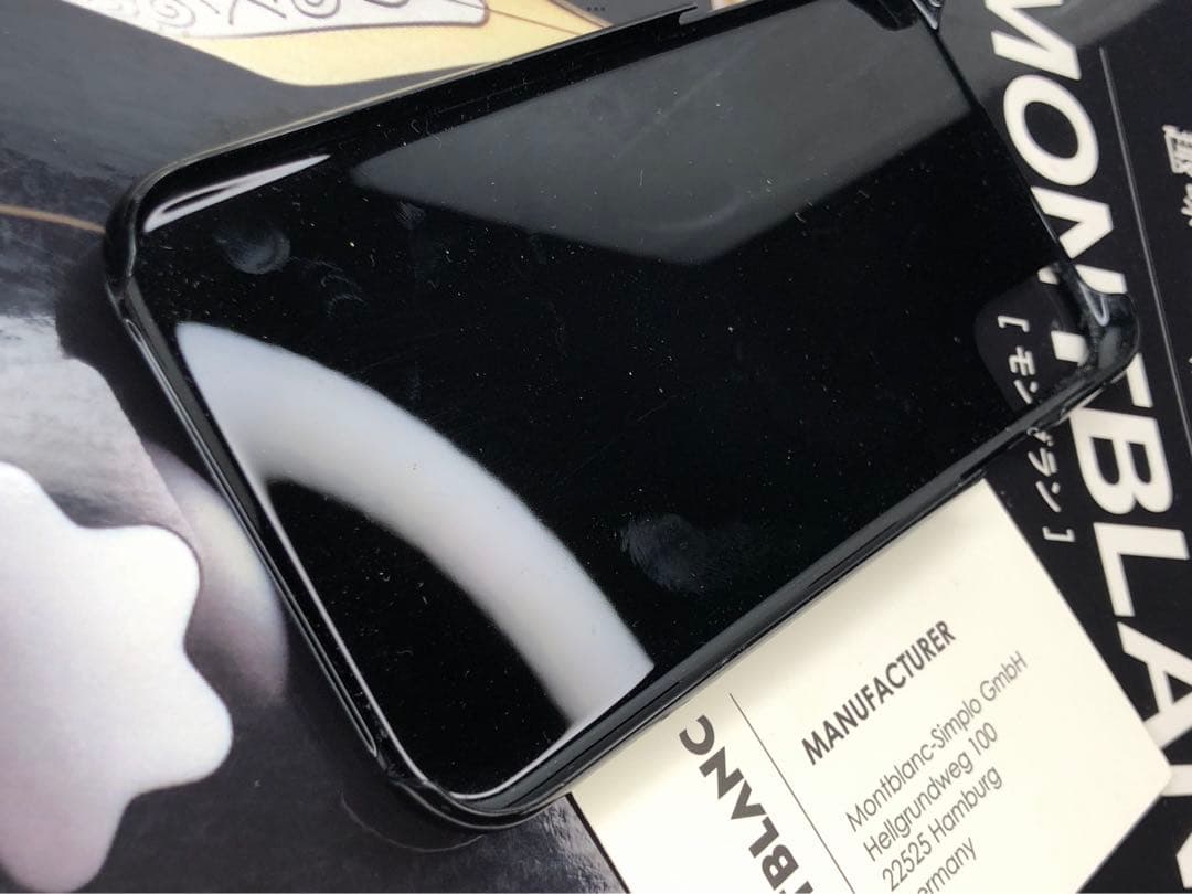 レアな完売品！★ モンブラン　★Apple iPhoneX・XS用★サルトリアル