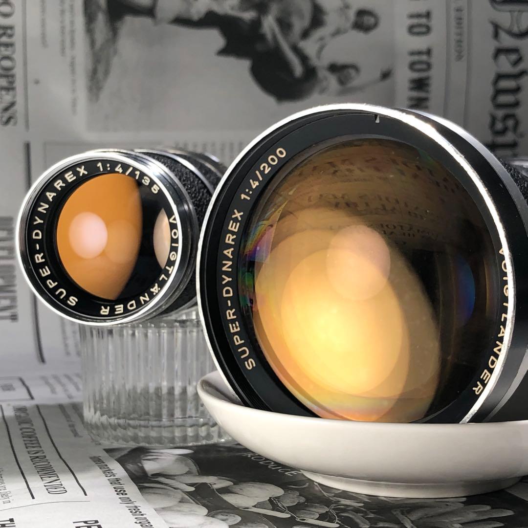 レンズ(単焦点) Voigtlander SUPER DYNAREX 135mm 200mm