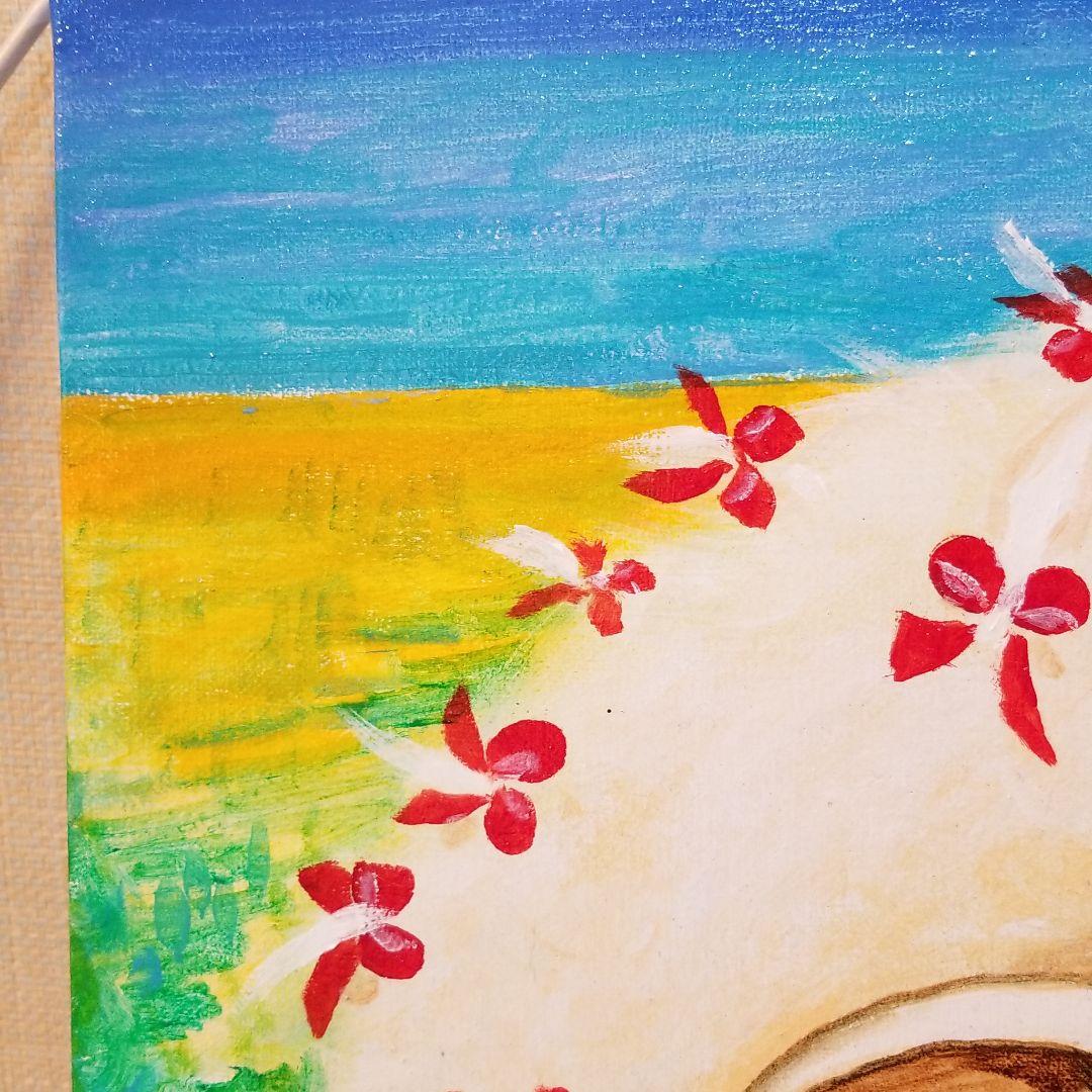 油絵　専用　ロングヘアの羊