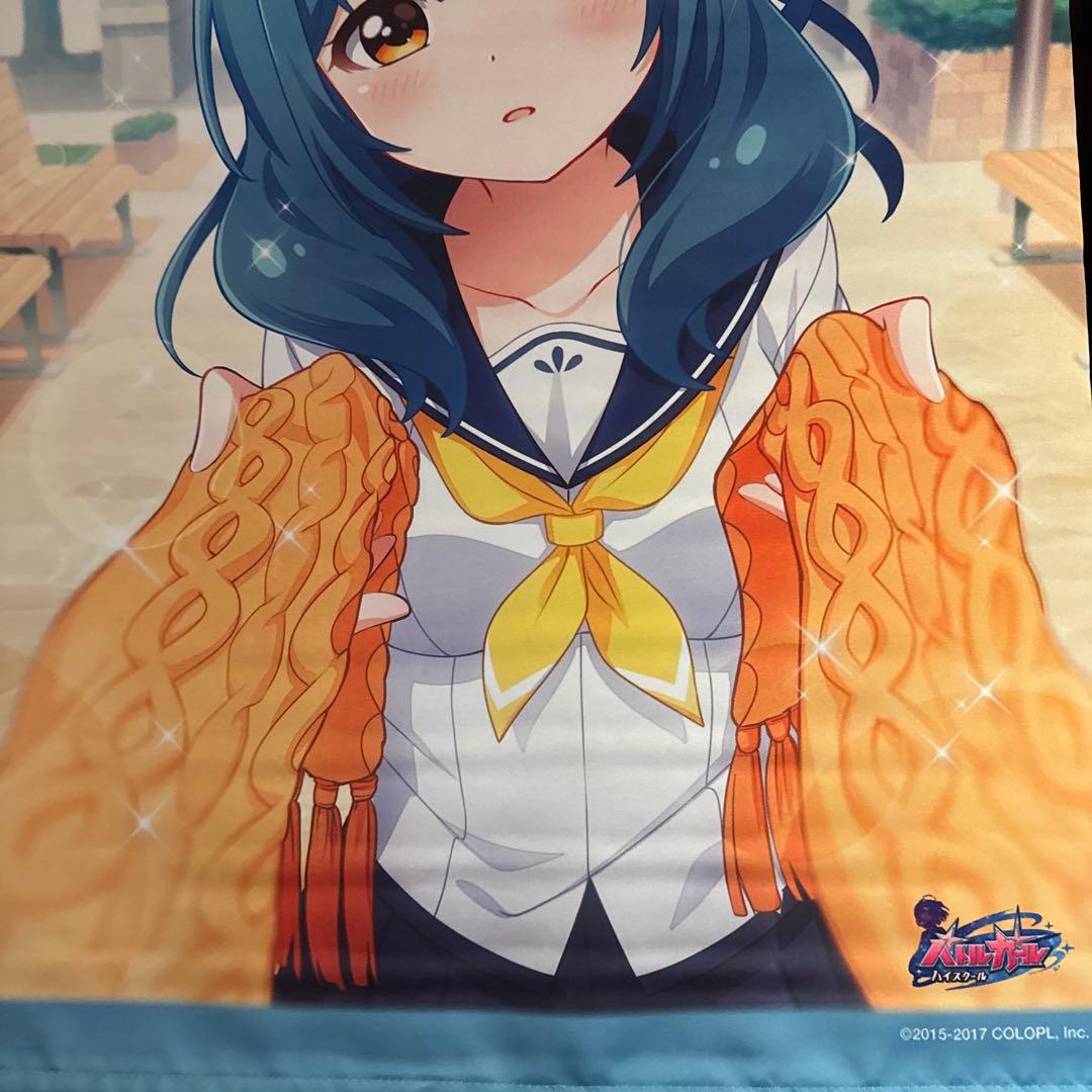 バトルガールハイスクール　国枝詩穂　描き下ろしタペストリー