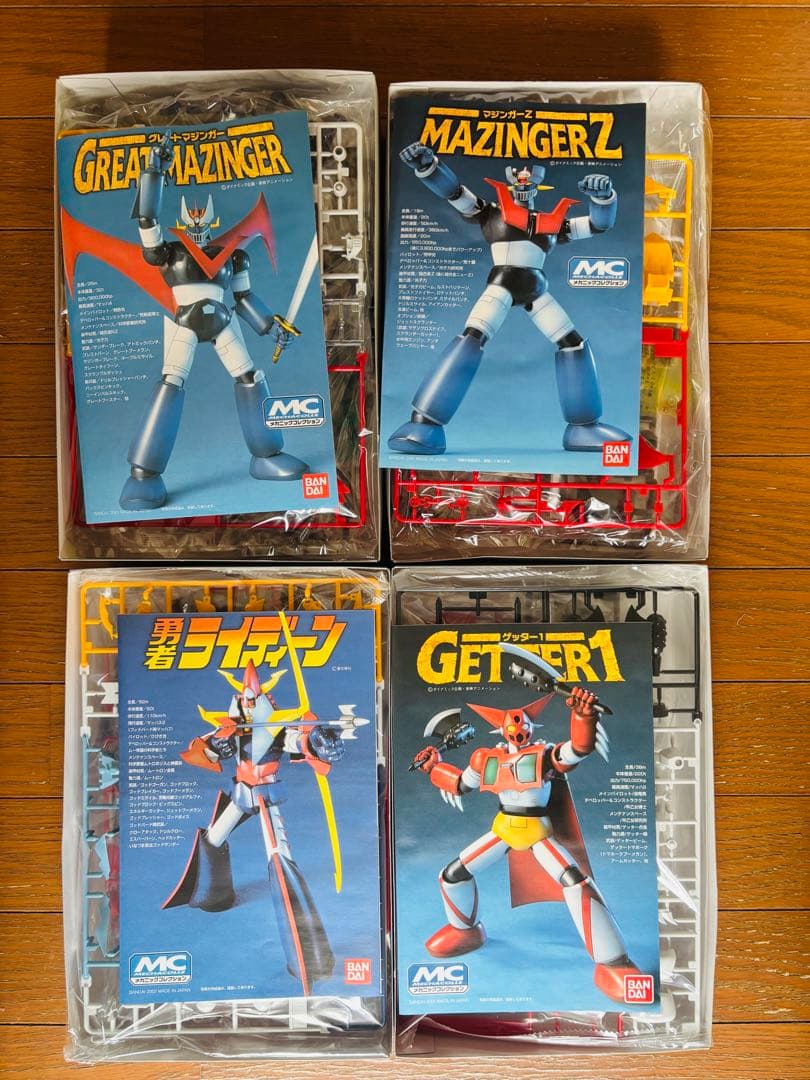バンダイ プラモデルセット グレートマジンガー 他