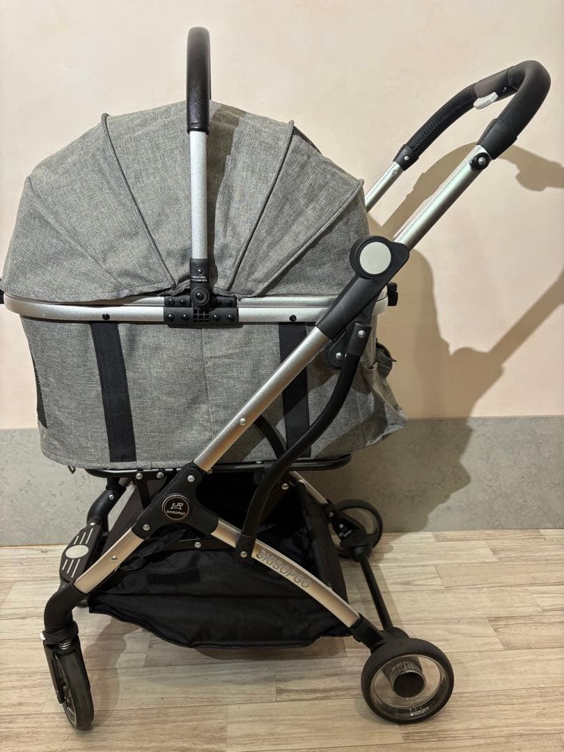 SKISOPGO ペットカート グレー