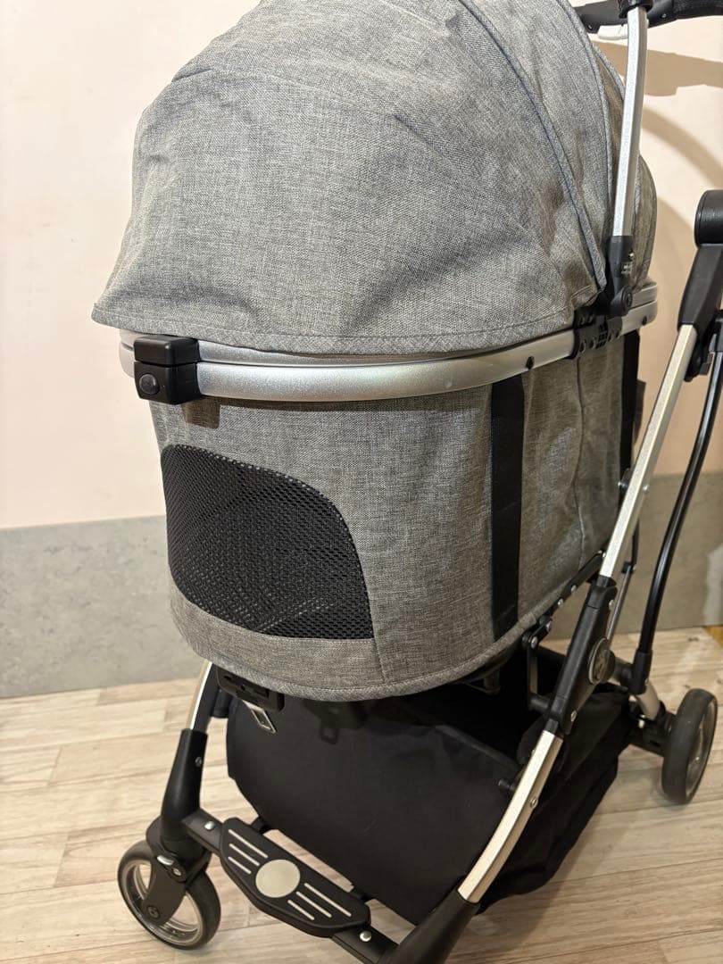 SKISOPGO ペットカート グレー