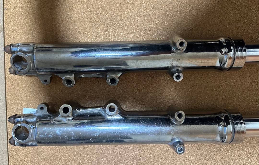 kz1000 フロントフォーク（メッキ）