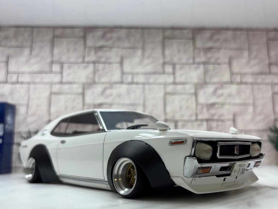 1/18 IG 日産ローレル　スターシャーク深リムカスタム　ワークス