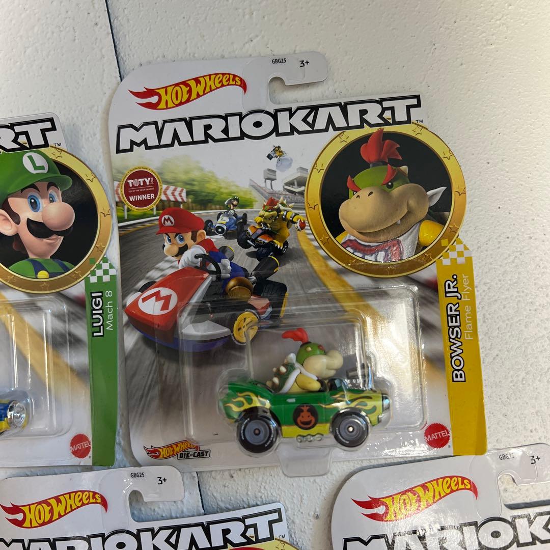 ホットウィール　マリオカート 7個セット