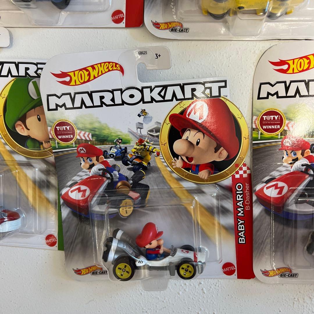 ホットウィール　マリオカート 7個セット