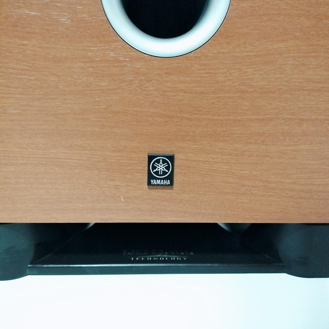 ヤマハ YAMAHA YST-SW015 サブウーファー 木目調