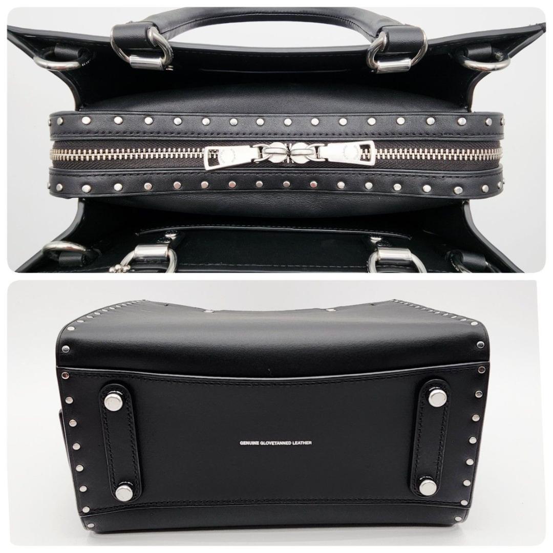 現行品 COACH コーチ ローグ バッグ 25 リベット ブラック CU052