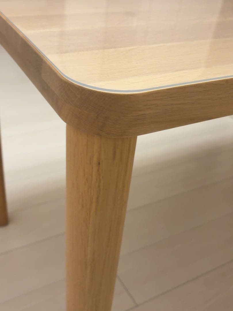 カリモク　オーク材(天然木) ダイニングテーブル 125×70×69