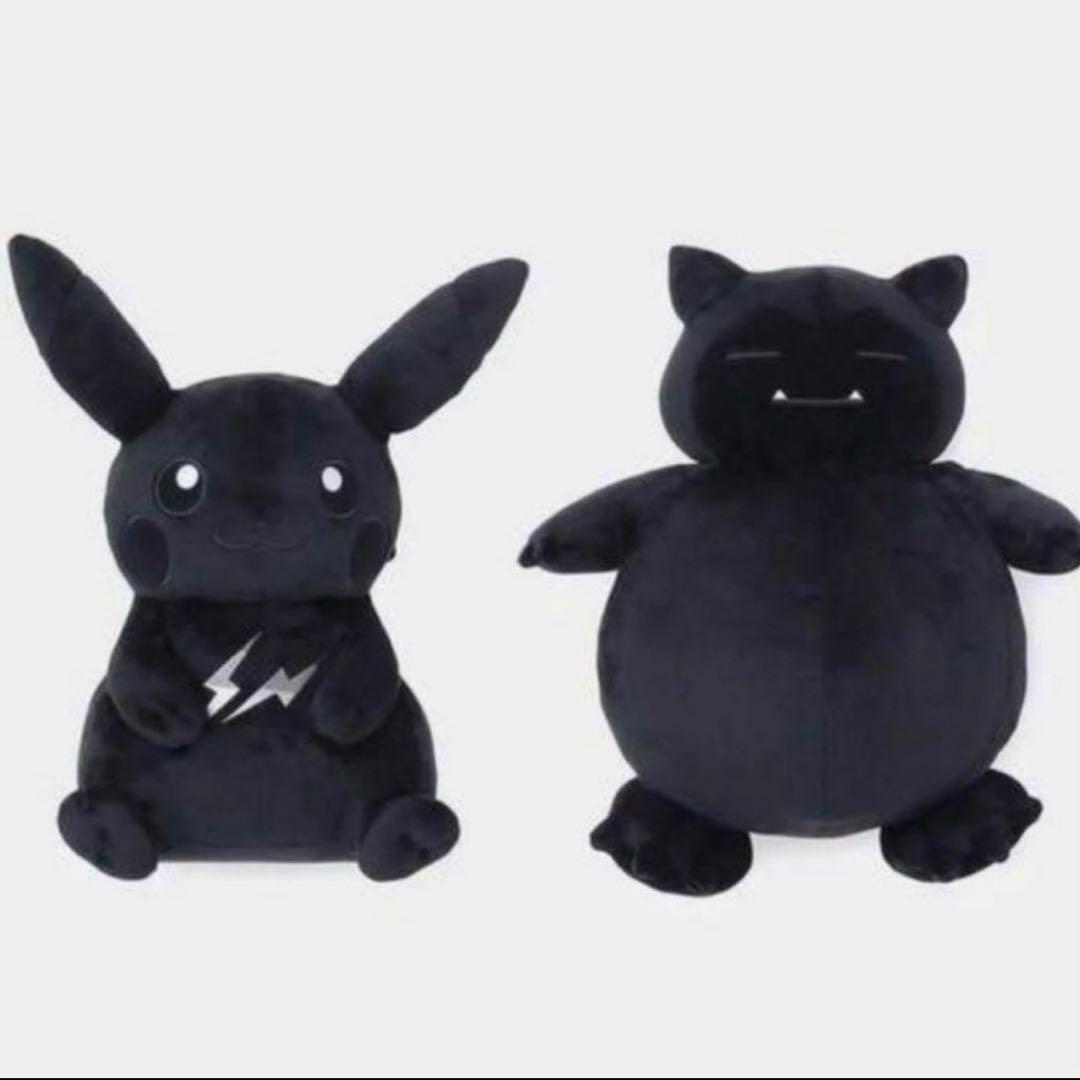 新品タグ付き　サンダーボルトプロジェクト　ぬいぐるみセット　ピカチュウ　カビゴン