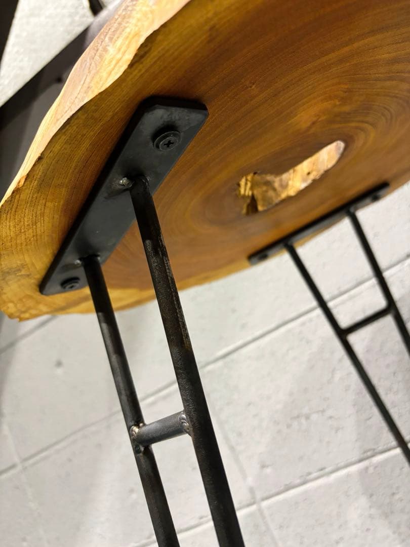 欅材サイドテーブル　ナイトテーブル　コーヒーテーブル　ミニテーブル