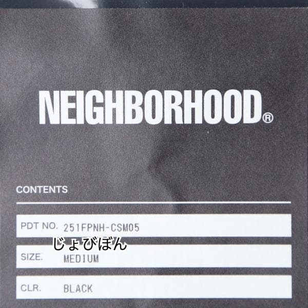 トップス 25SS NEIGHBORHOOD CLASSIC TANK TOP BLACK