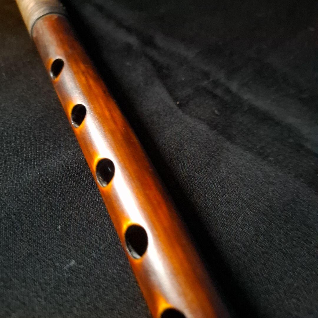 e*s様 篠笛 古典調　7穴　5本調子　天地胴藤巻き　超鐵仕様