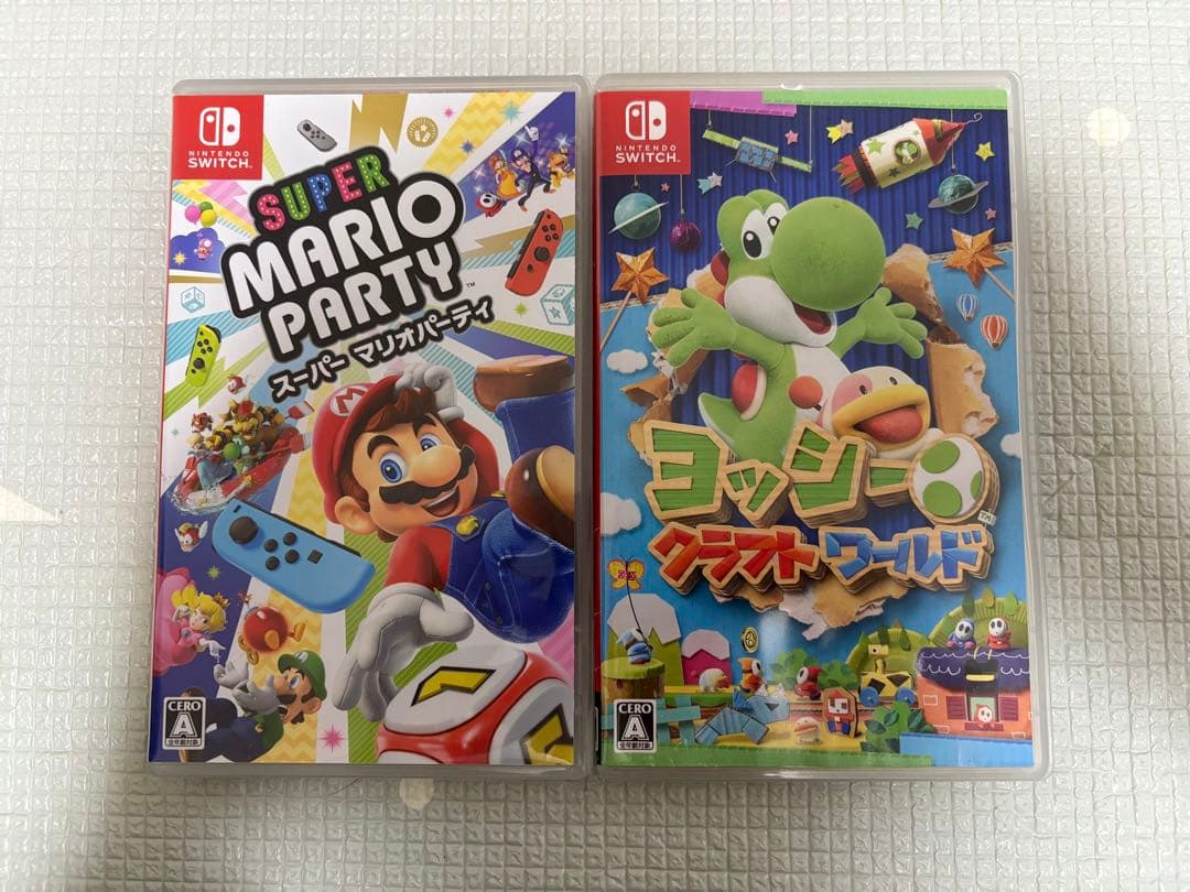 【Nintendo Switch】マリオパーティー・ヨッシークラフトワールド