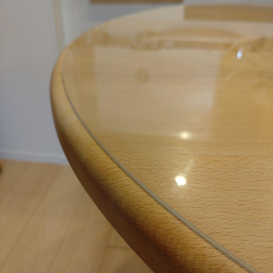 【テーブルマット付き】カール ダイニング ラウンド 84 テーブル