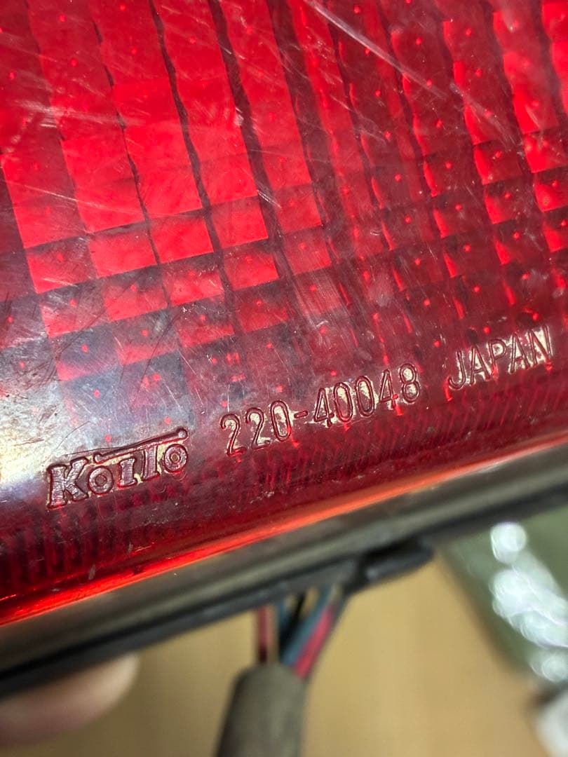 カワサキ　ゼファー400 純正テールランプ　当時物　絶版