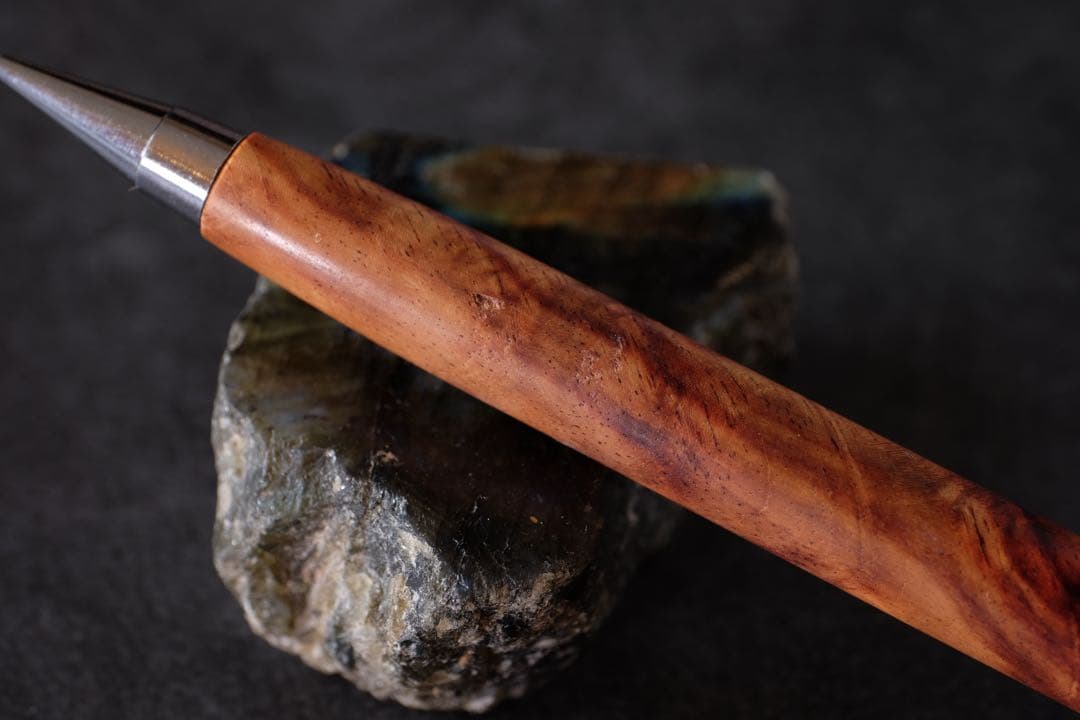 高村杢工房PG5木軸カスタムシャープペンシル0082 アジアローズウッド