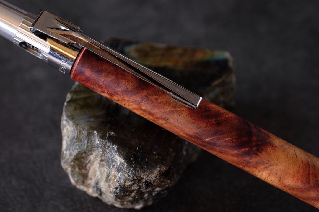 高村杢工房PG5木軸カスタムシャープペンシル0082 アジアローズウッド