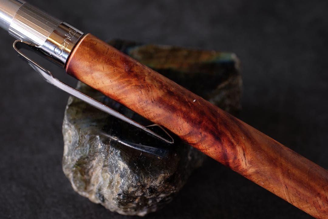 高村杢工房PG5木軸カスタムシャープペンシル0082 アジアローズウッド