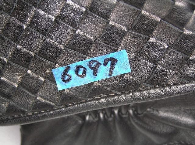新品定価13万円 BOTTEGA VENETA 黒本革手袋 カシミヤ100％内装