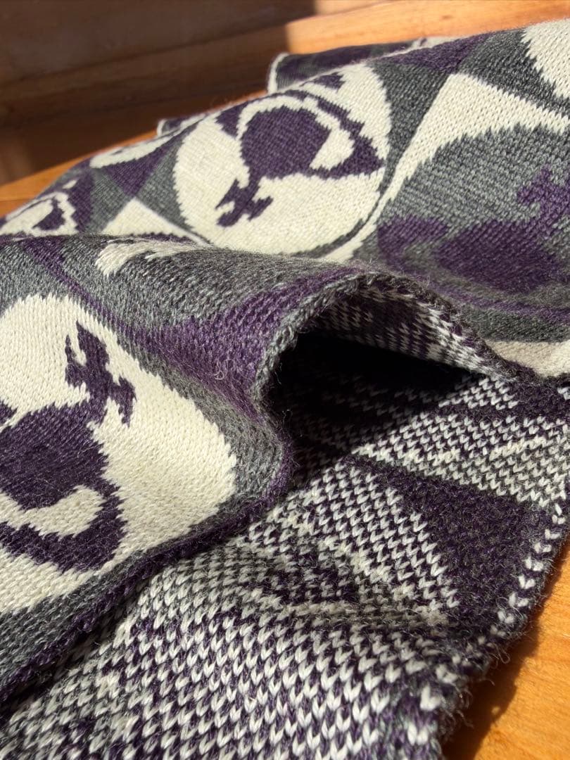 ヴィヴィアンウエストウッド マフラー オーブ柄