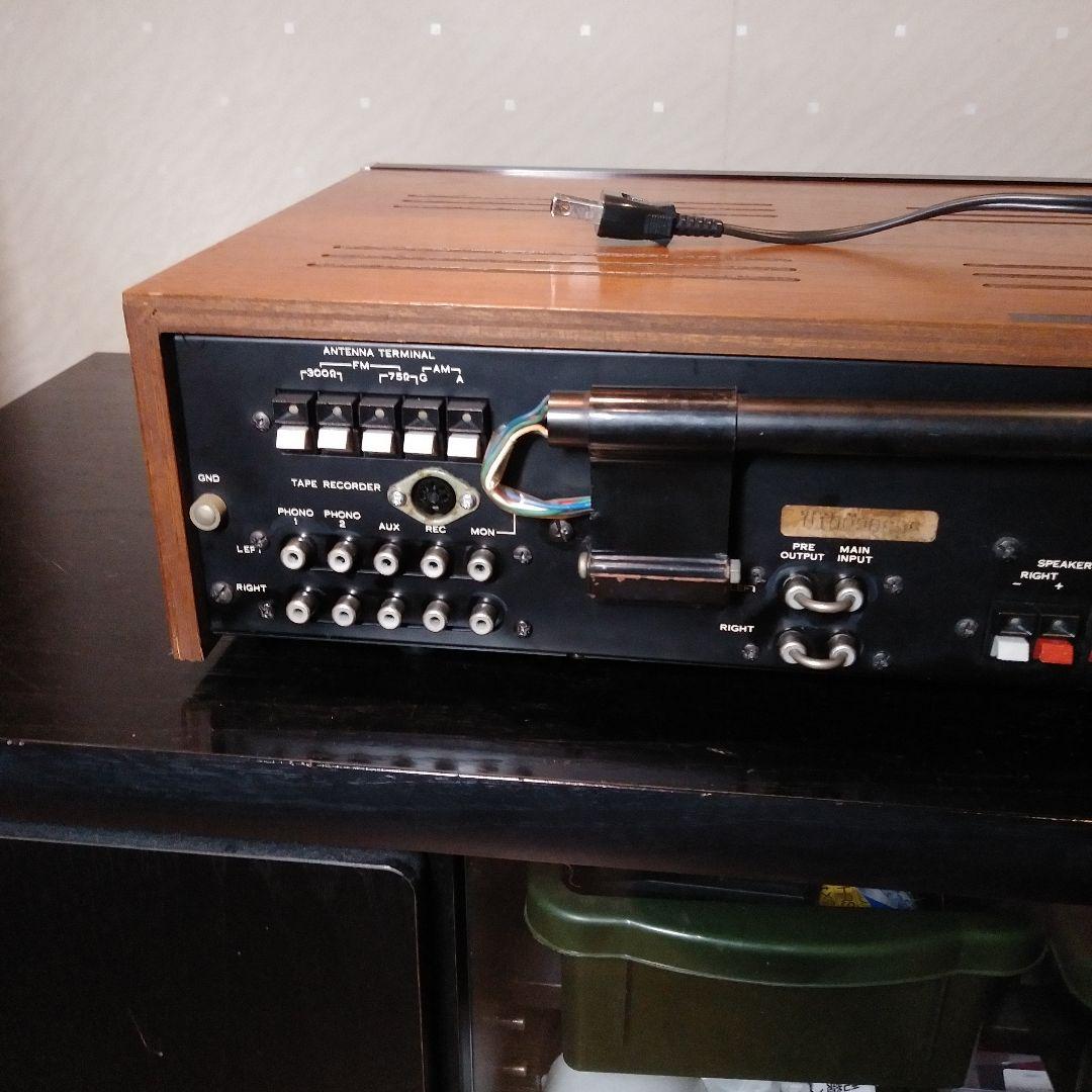 「動作品」SANSUI TAC-505 ステレオ　レシーバーアンプ チューナー
