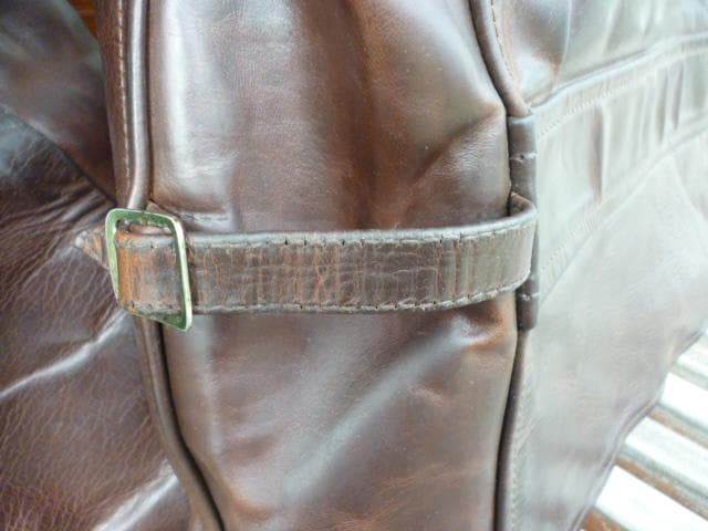 ま*ん様 Aero Leathers ハーフベルテッド サイズ34