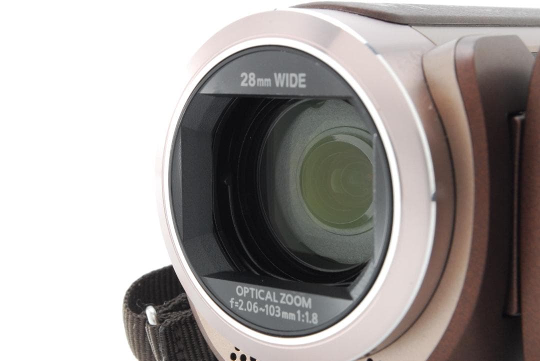 【美品】Panasonic パナソニックHC-W580M ビデオカメラ ブラウン