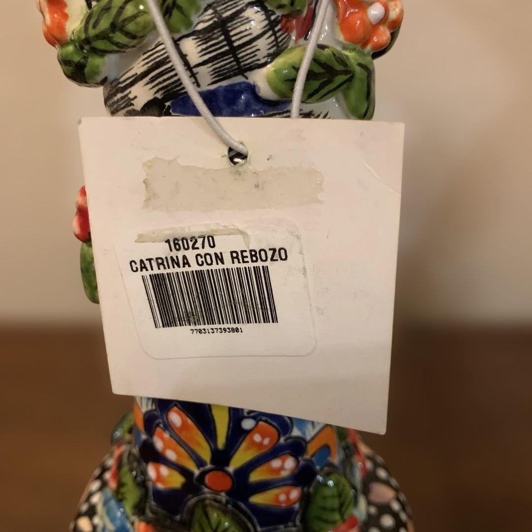 ガイコツ　　【　メキシコ　カラベラ　】　骸骨　人形　置物　置き物