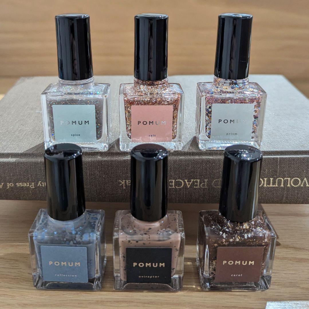 POMUM　ポームム　ネイルポリッシュ　6本セット