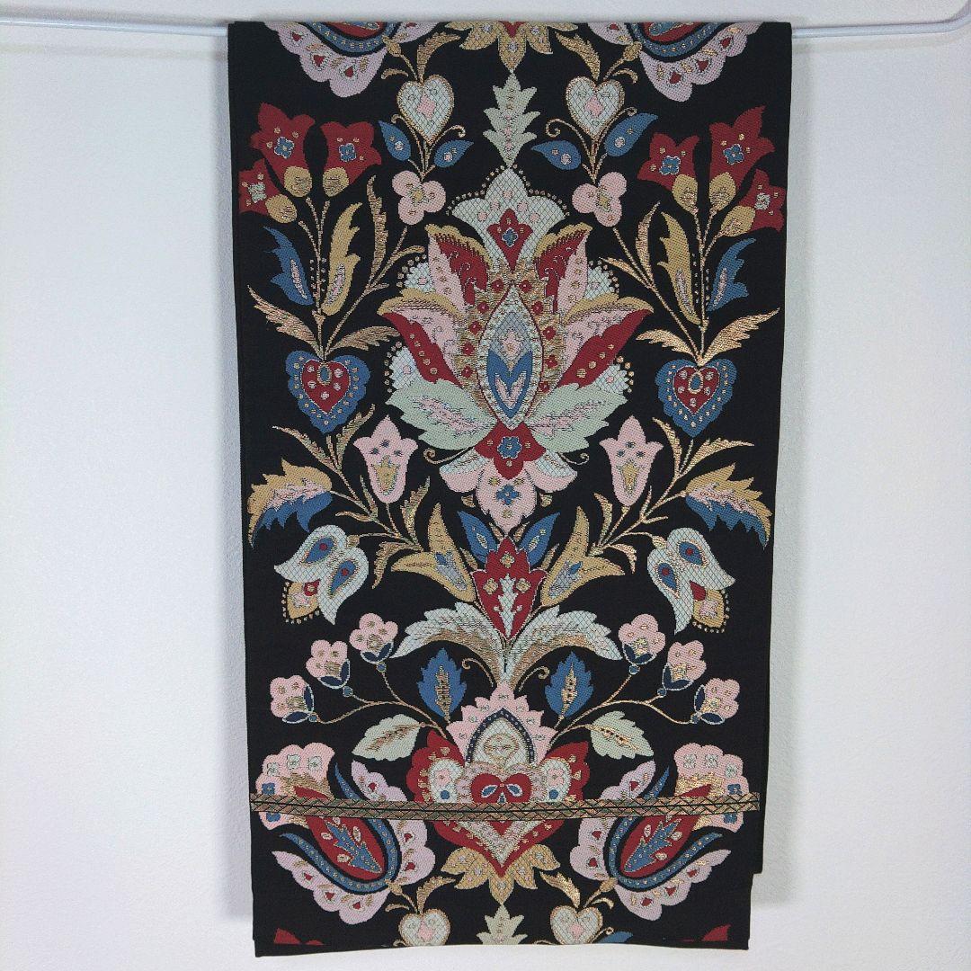 格安！　振袖フルセット　9点　成人式　結婚式　前撮り　えんじ色　赤　バラ