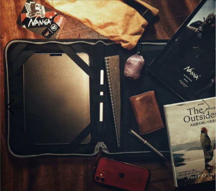 NANGA　ナンガ　タブレットケース　Tablet　Case　黒