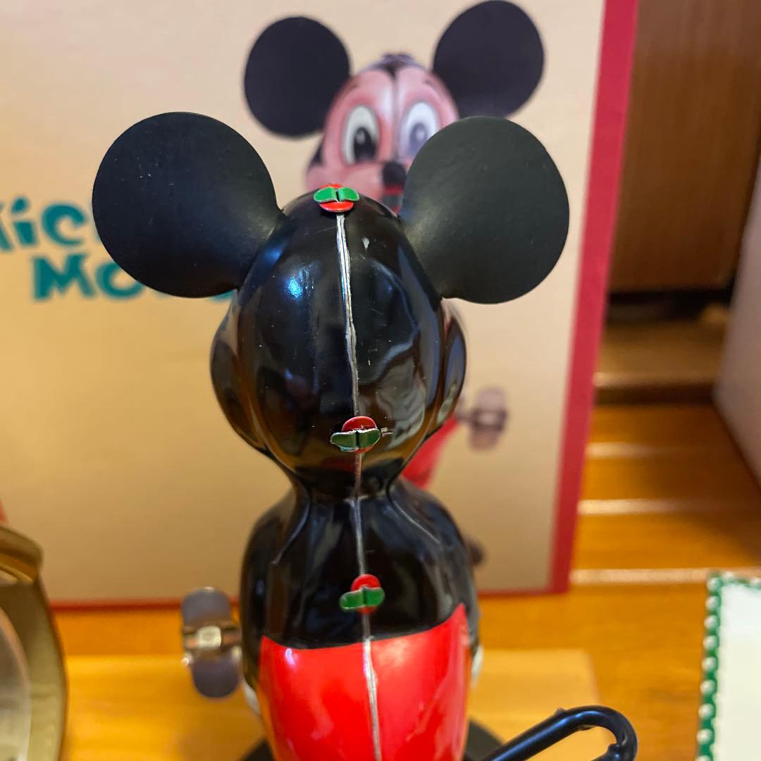 ヴィンテージ　ディズニー　ミッキー70周年バースデイ　ティントイ&腕時計セット