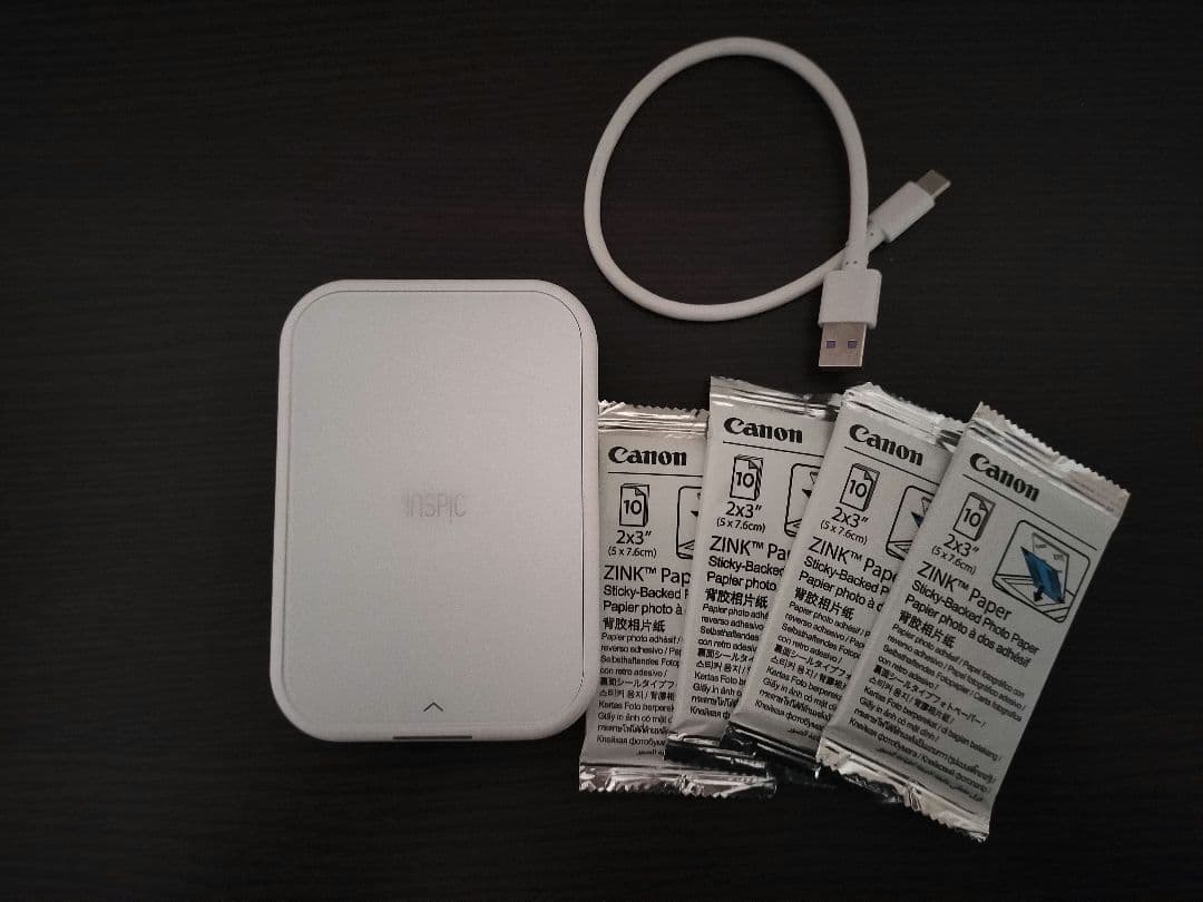 Canon PV-223ミニフォトプリンター&フォトペッパーセット