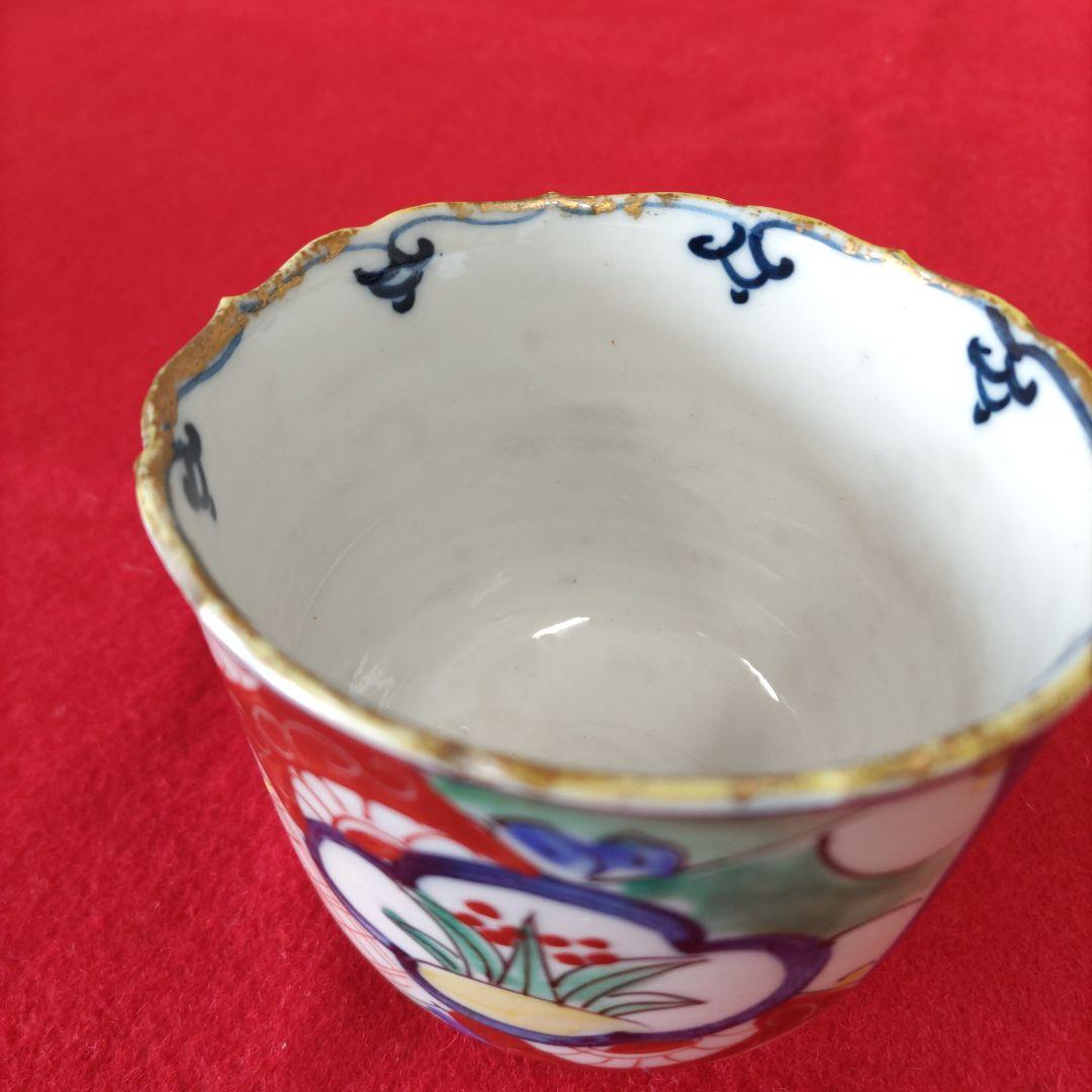 古伊万里　蕎麦猪口　D334