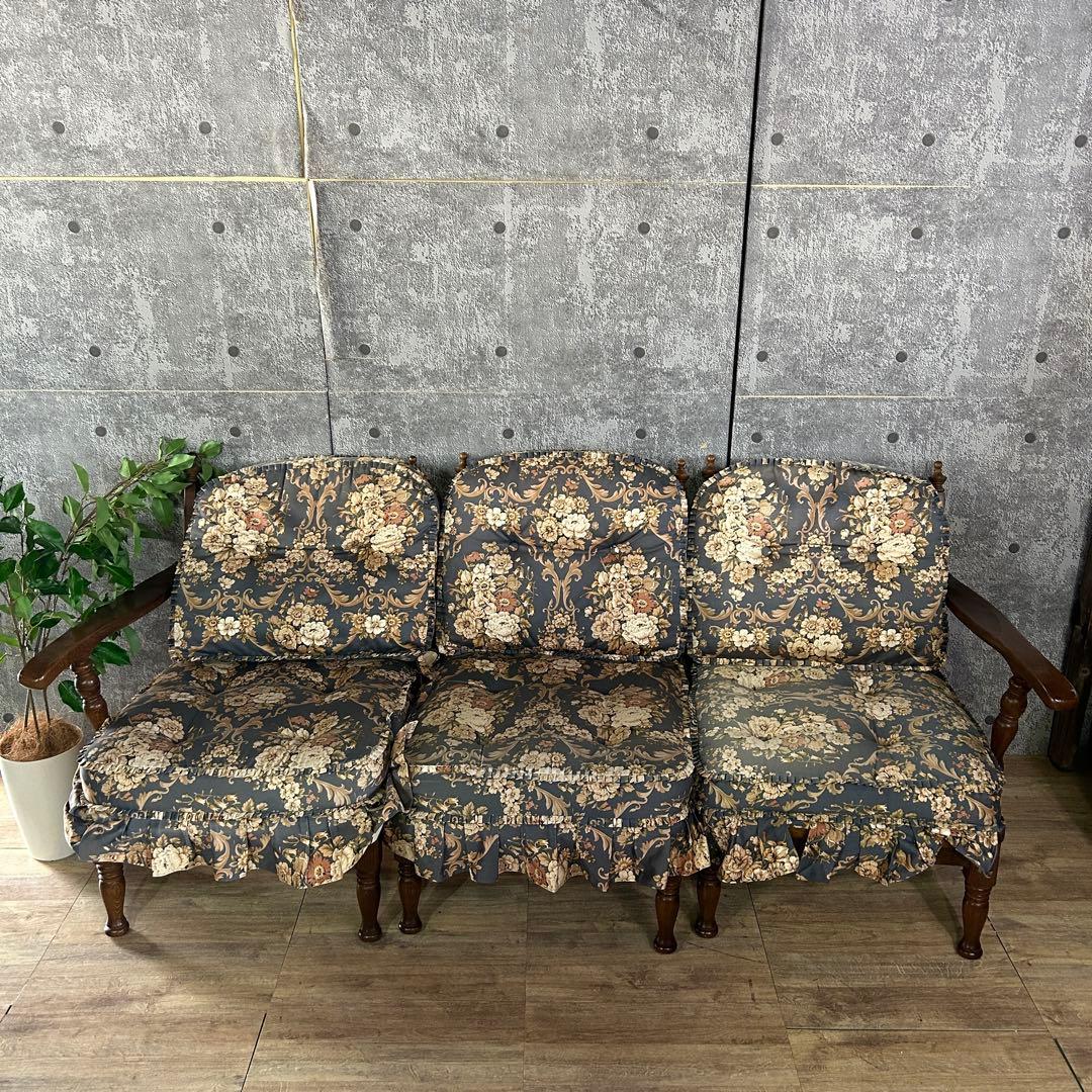 ꧁飛騨産業 HIDA꧂キツツキマーク 穂高 リビングソファ5Pセット チェア