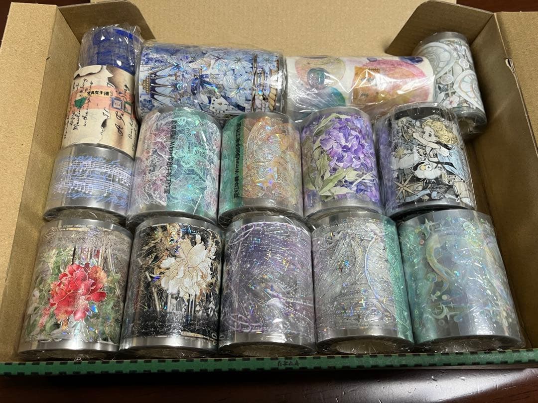 海外マスキングテープ おまとめ売り　装飾　人物　PETテープ