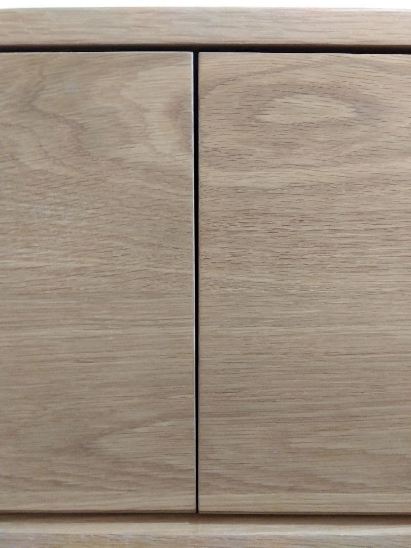 無印良品　スタッキングキャビネット　オーク材