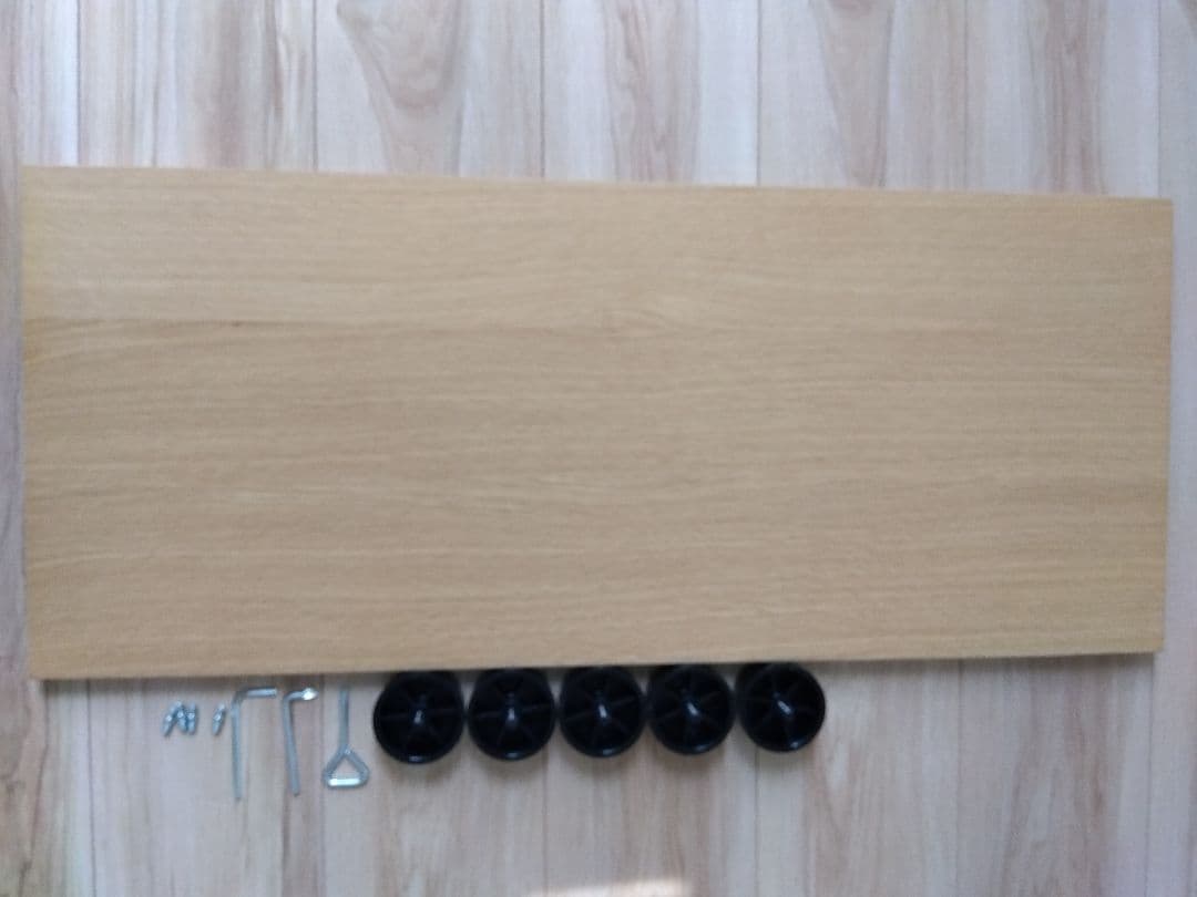 無印良品　スタッキングキャビネット　オーク材