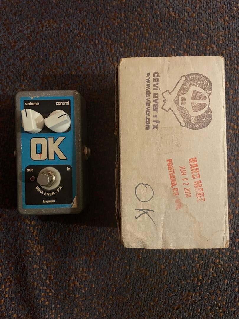 (希少)Devi Ever FX OK fuzz 動作確認済み